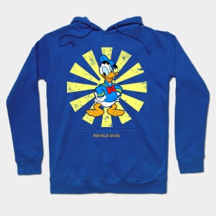 Donald Duck Retro Japanese Hoodie